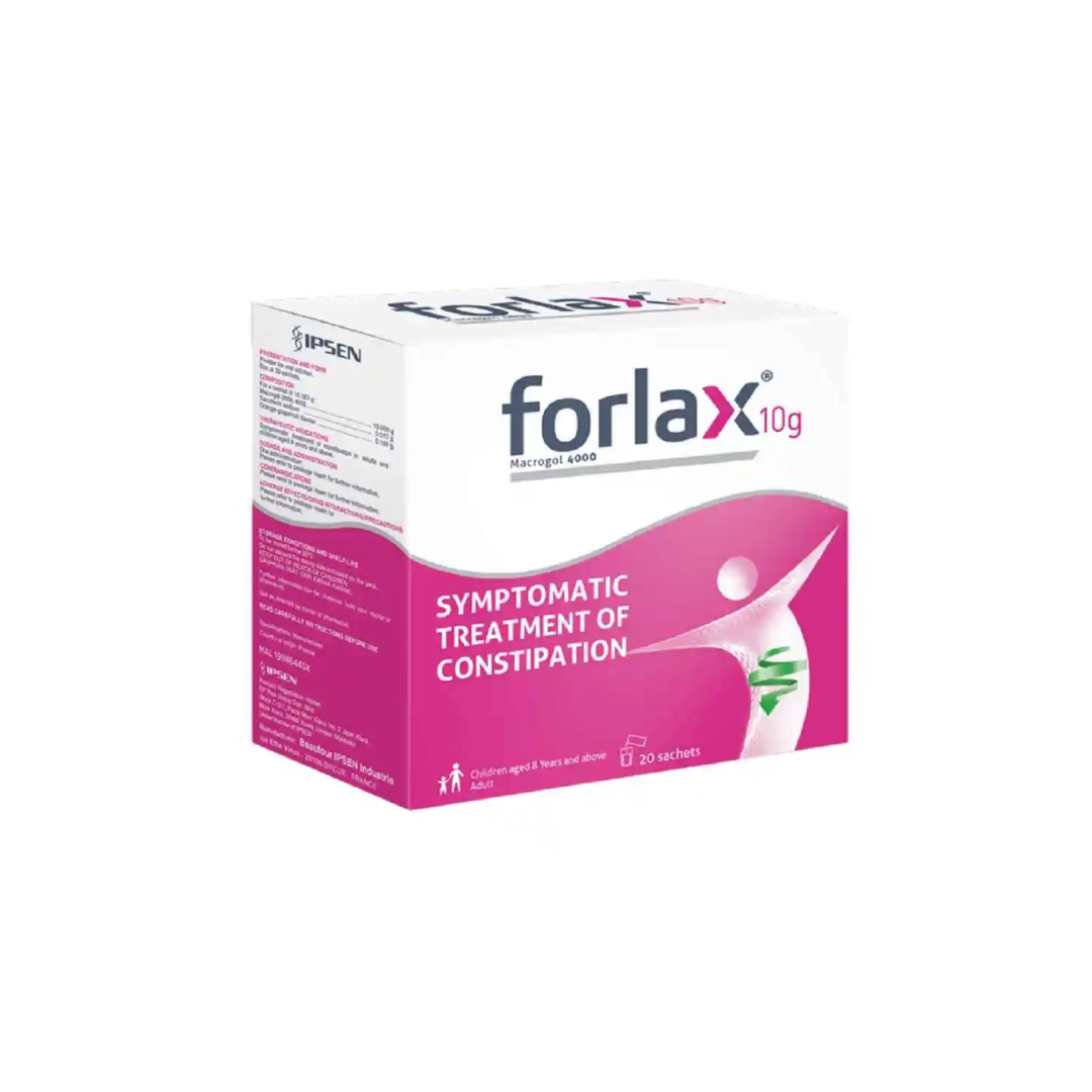 Forlax (Macrogal 4000) 10g Sachets 20's