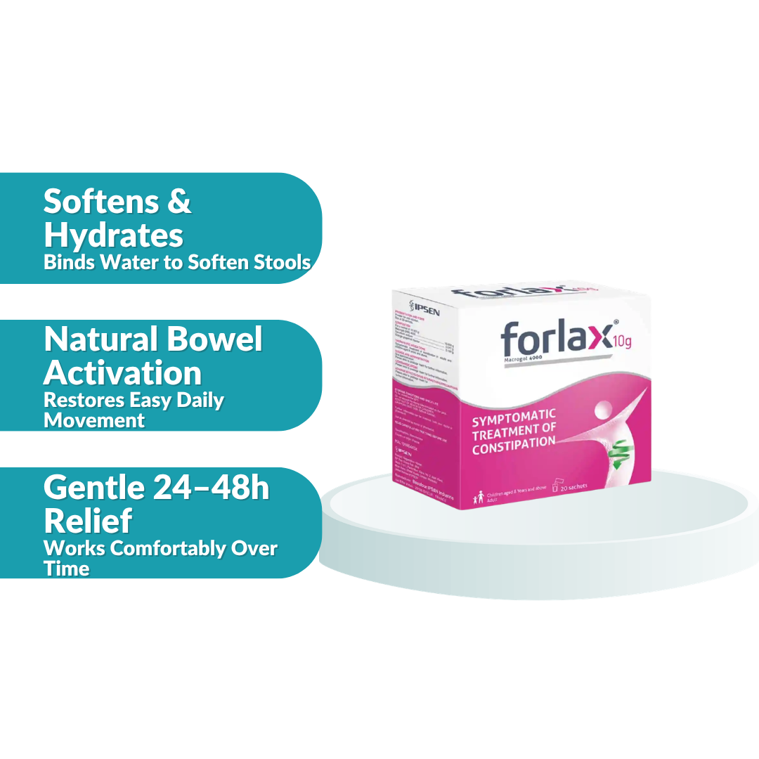 Forlax (Macrogal 4000) 10g Sachets 20's