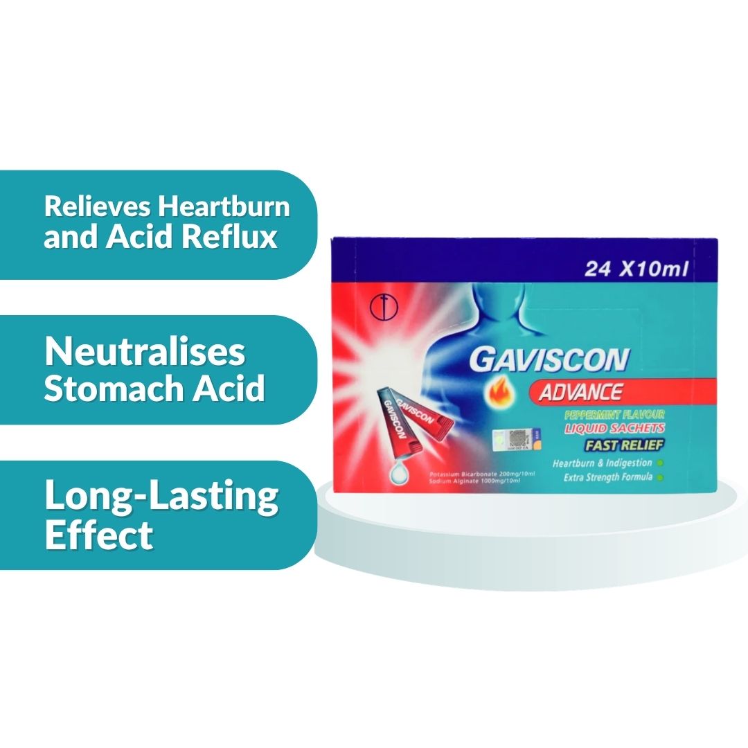 Gaviscon Advance 10ml Sachets 24's