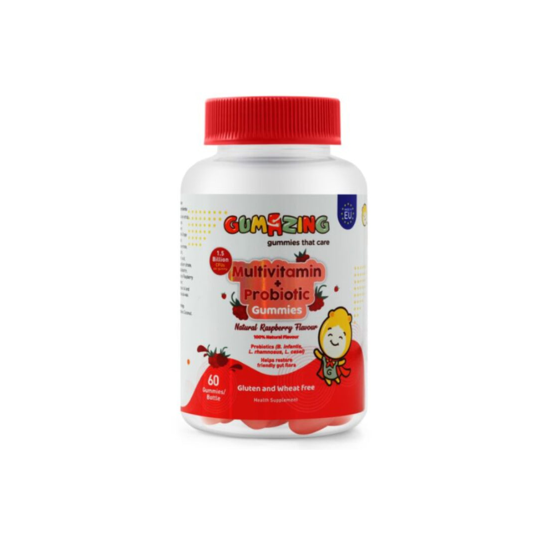 Gumazing Multivitamin + Probiotics Gummies 60's