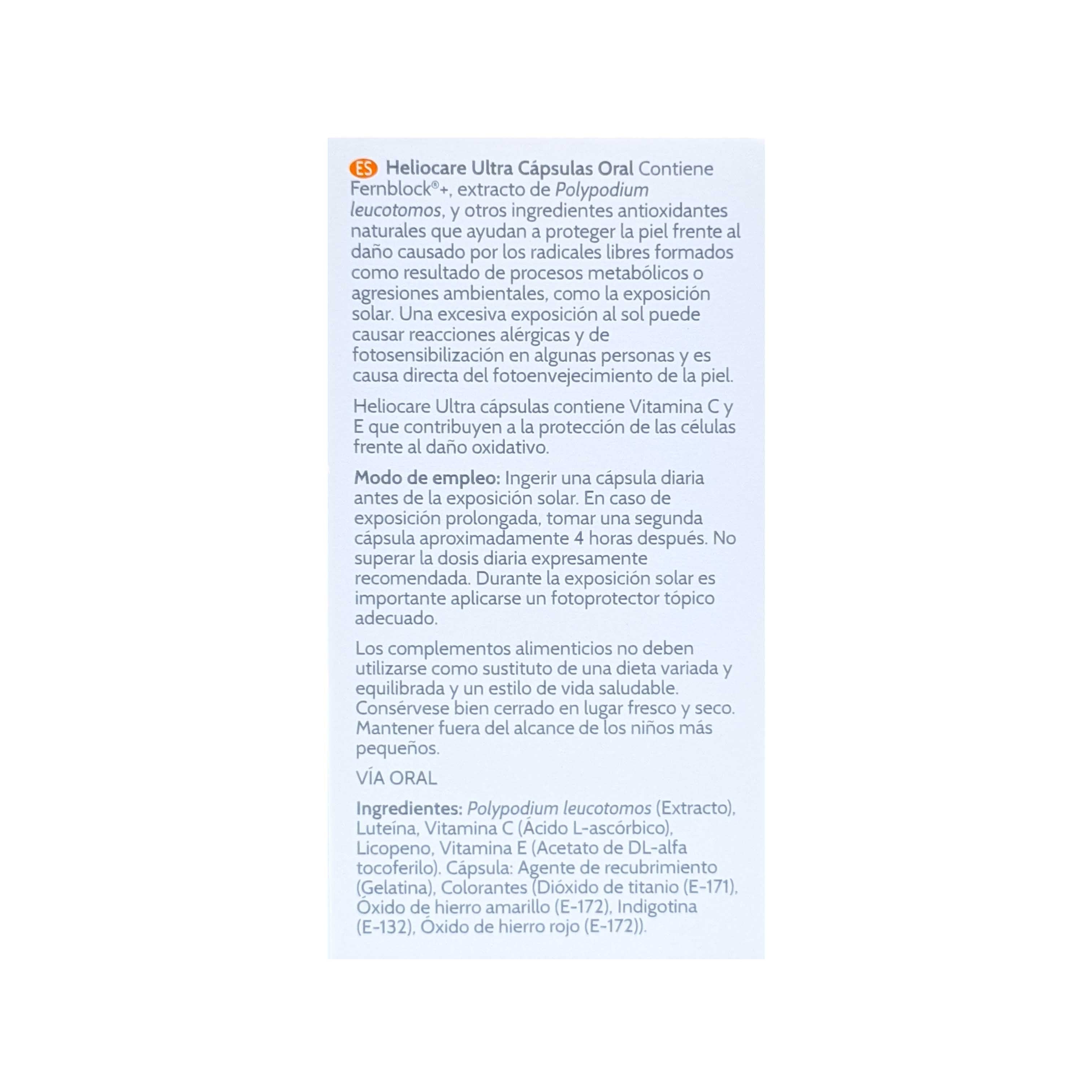 Heliocare Ultra Oral 30's