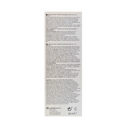 Heliocare 360º Gel Oil Free SPF 50 50ml