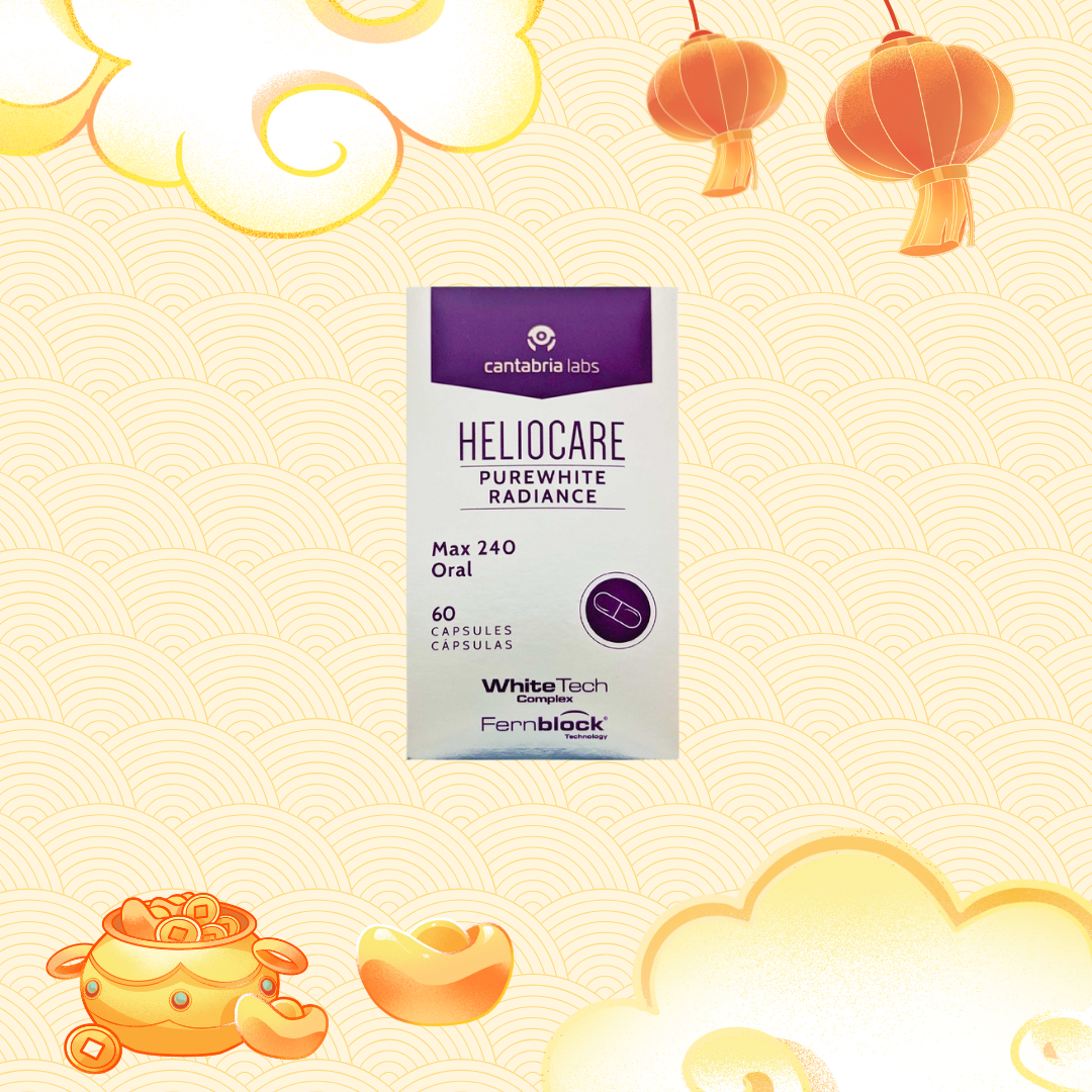 Heliocare Purewhite Radiance Max 240 Capsules 60's