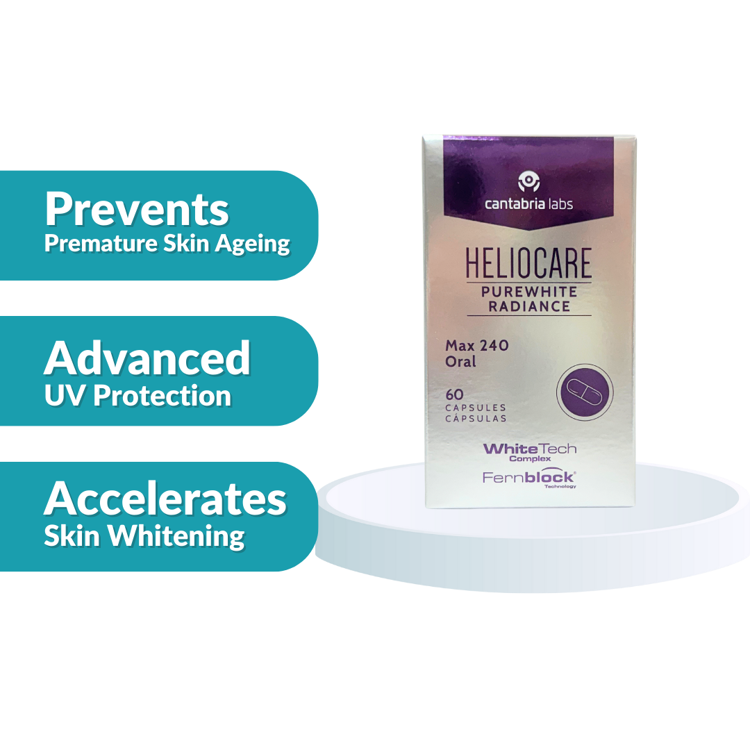 Heliocare Purewhite Radiance Max 240 Capsules 60's