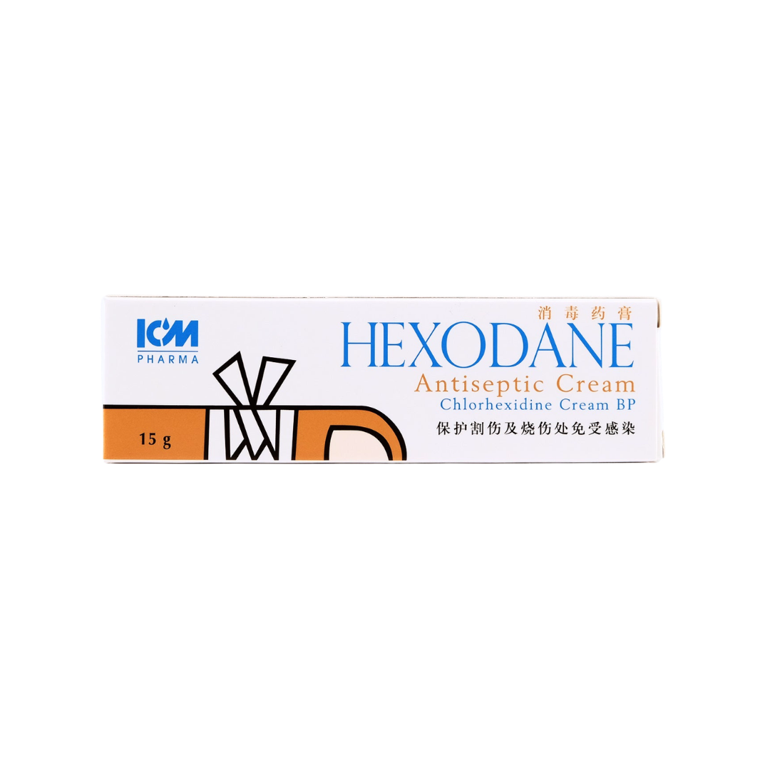 Hexodane (Clorhexidine) 1% Antiseptic Cream 15g 1's