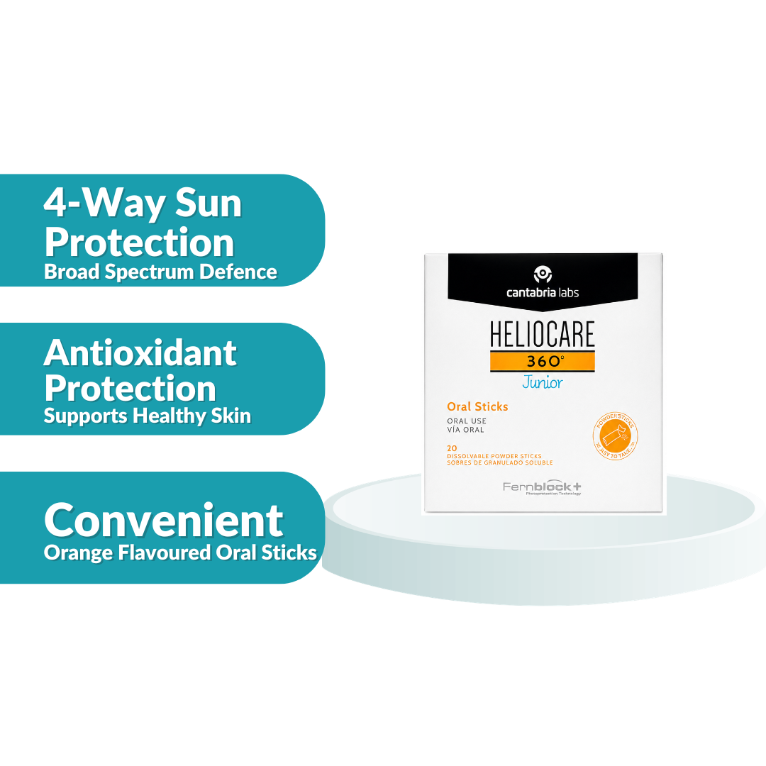 Heliocare 360º Junior Oral Sticks 30's