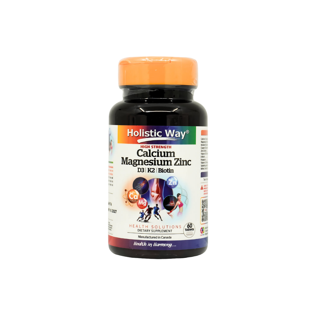 Holistic Way Calcium Magnesium Zinc Tablet 60's