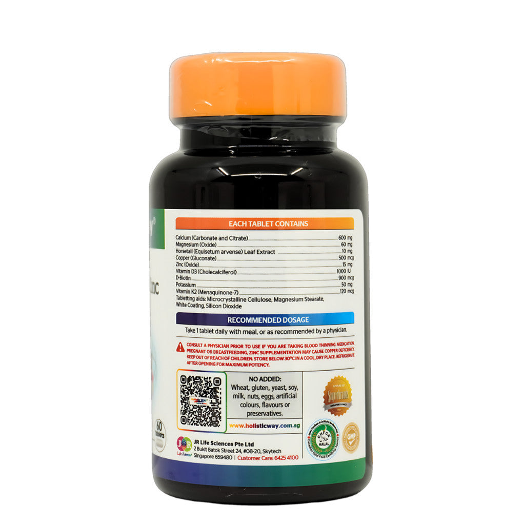 Holistic Way 钙镁锌片 60 片