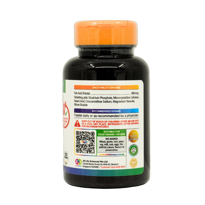Holistic Way Folic Acid 900mcg Tablet 100's