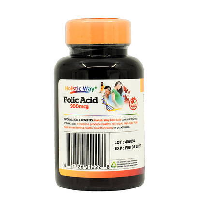Holistic Way Folic Acid 900mcg Tablet 100's