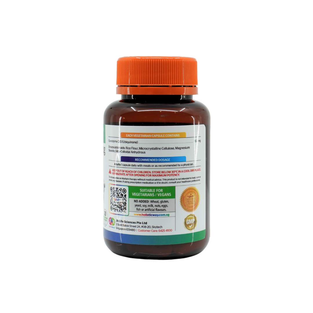 Holistic Way 辅酶 Q10 150 毫克胶囊 30 粒