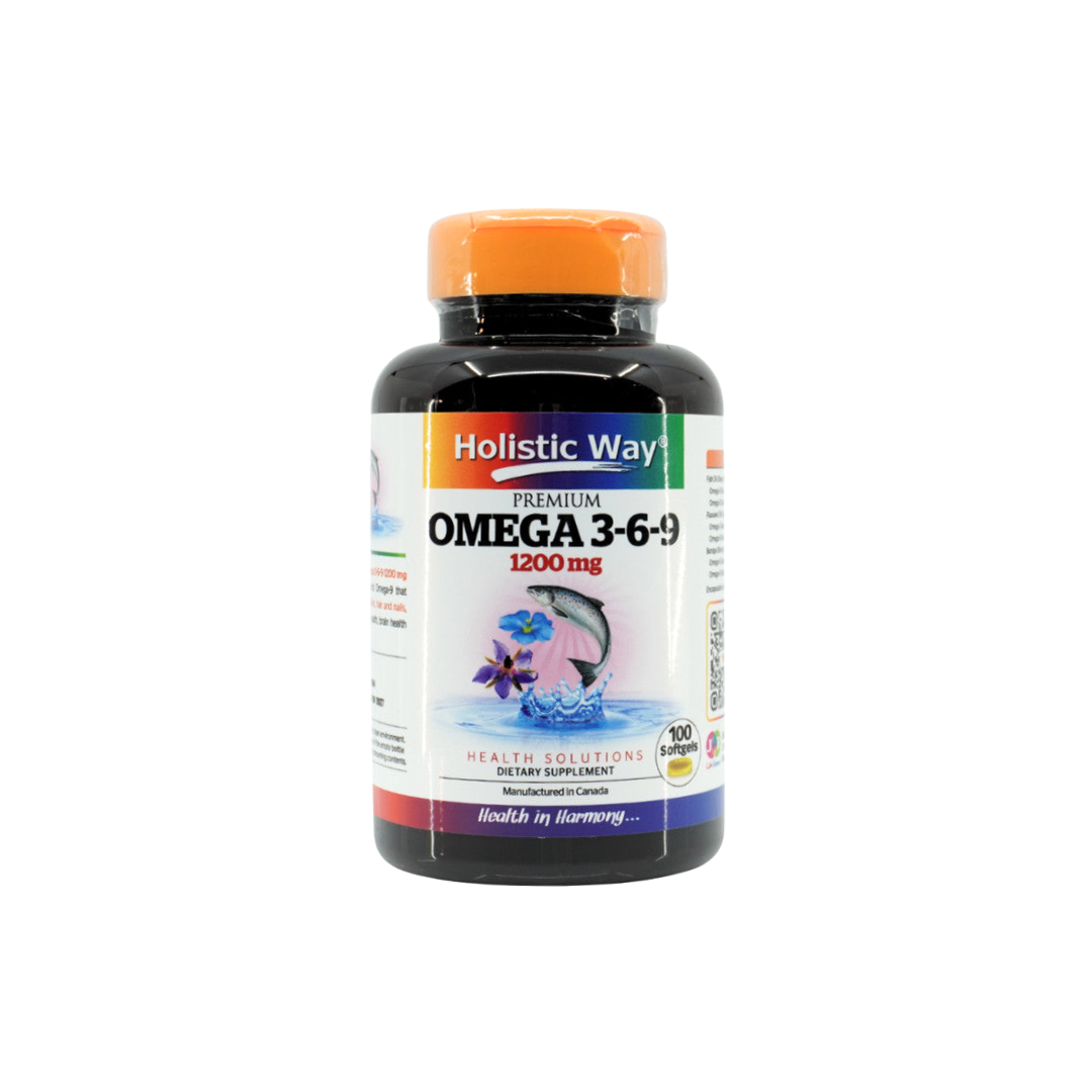 Holistic Way Omega 3-6-9 1200mg Softgel 100's
