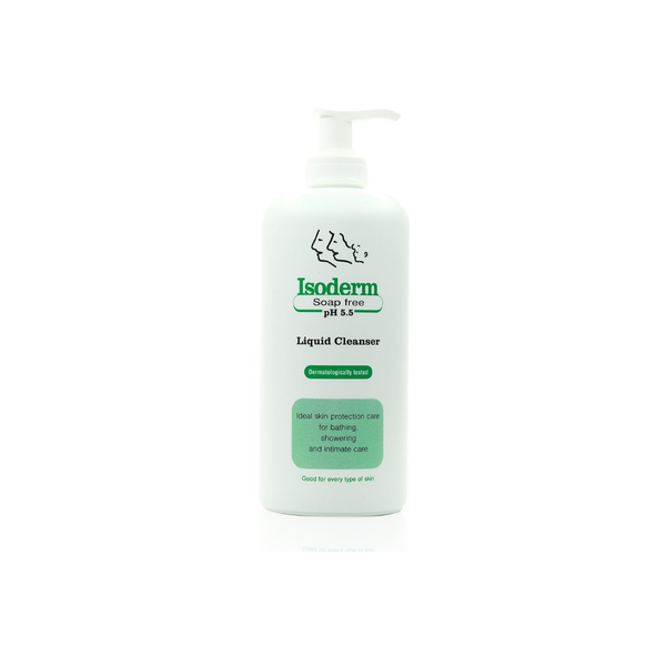 Isoderm Liquid Soap-Free Cleanser With Pump 500ml 1's