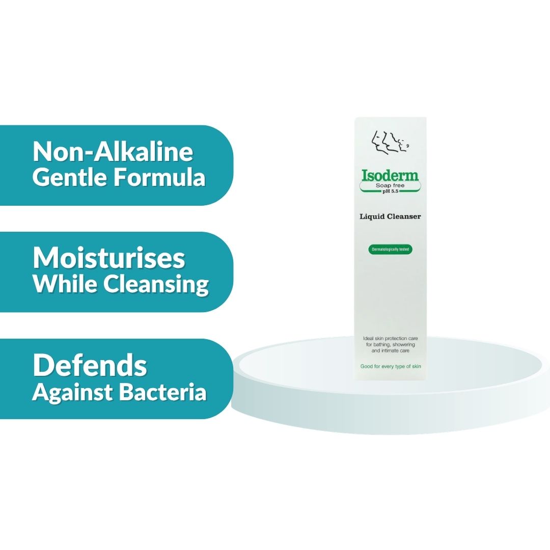 Isoderm Liquid Soap-Free Cleanser 250ml 1's