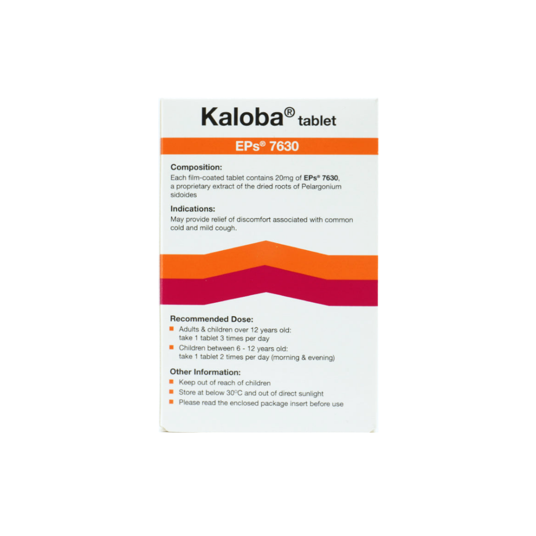 Kaloba 20mg Tablet 21's