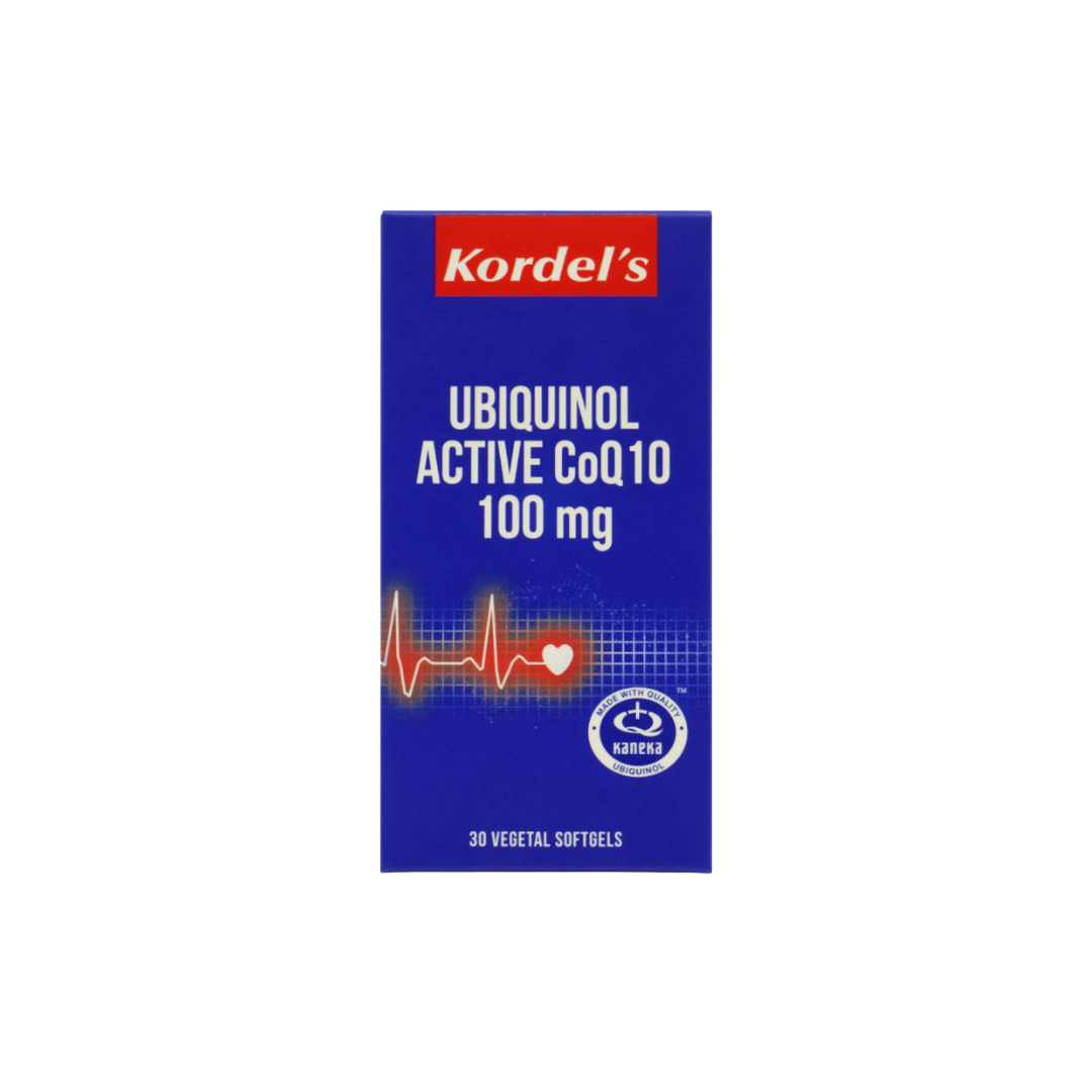 Kordel's Ubiquinol Active COQ10 100mg Softgel 30's