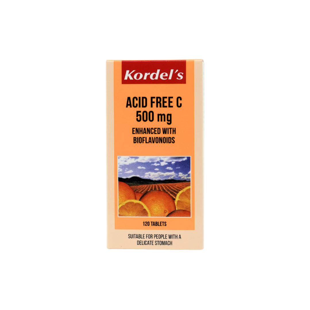 Kordel's Acid Free C 500mg Tablet 120's