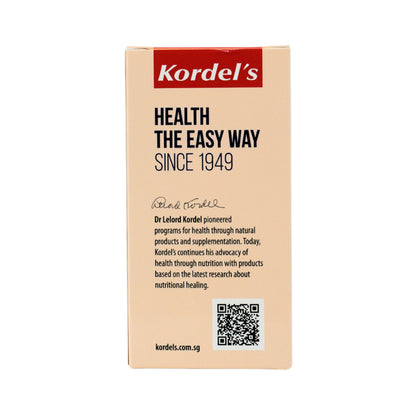 Kordel's 无酸维生素 C 500mg 片剂 120 片