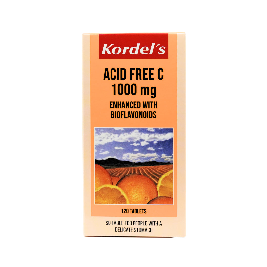 Kordel's 无酸维生素 C 1000 毫克片剂 120 片