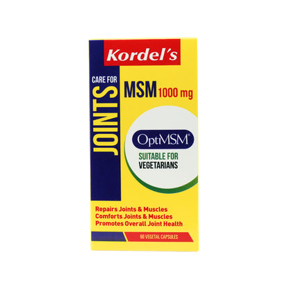 Kordel's OptiMSM® 1000 毫克胶囊 60 粒