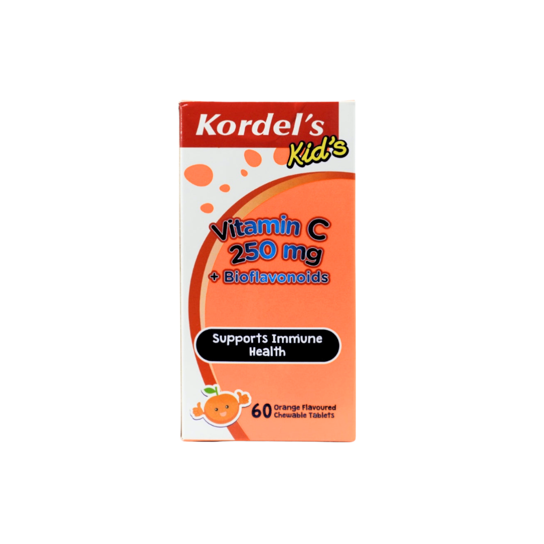 Kordel's 儿童维生素 C 250 毫克 + 生物类黄酮咀嚼片 60 片