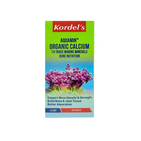 Kordel's Aquamin Organic Calcium Tablets 60's