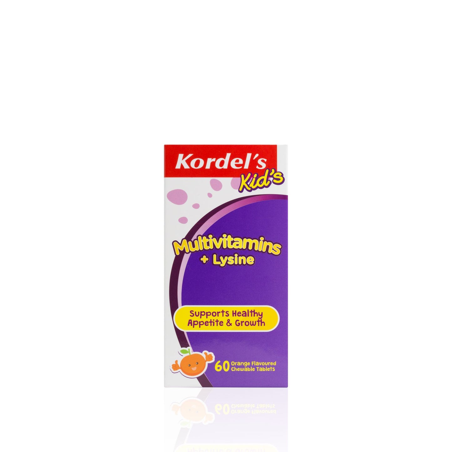 Kordel's Multivitamins + Lysine Chewable Tablets 60's