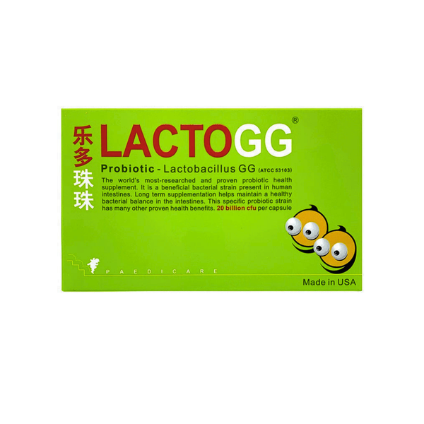 LactoGG Probiotic Capsules 30's - Glovida SG – Glovida Pharmacy