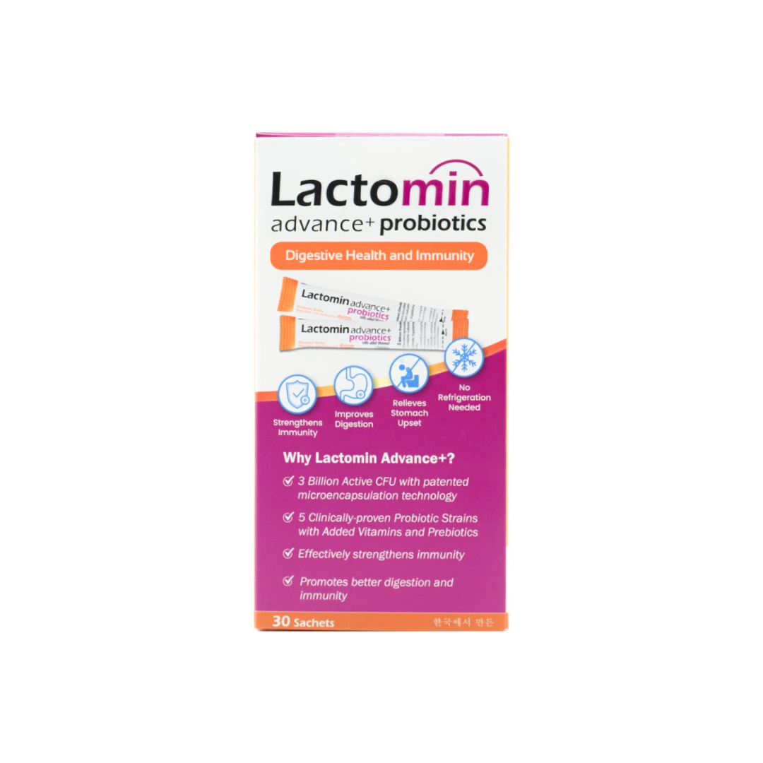 Lactomin Advance+ Probiotics Sachets 30's
