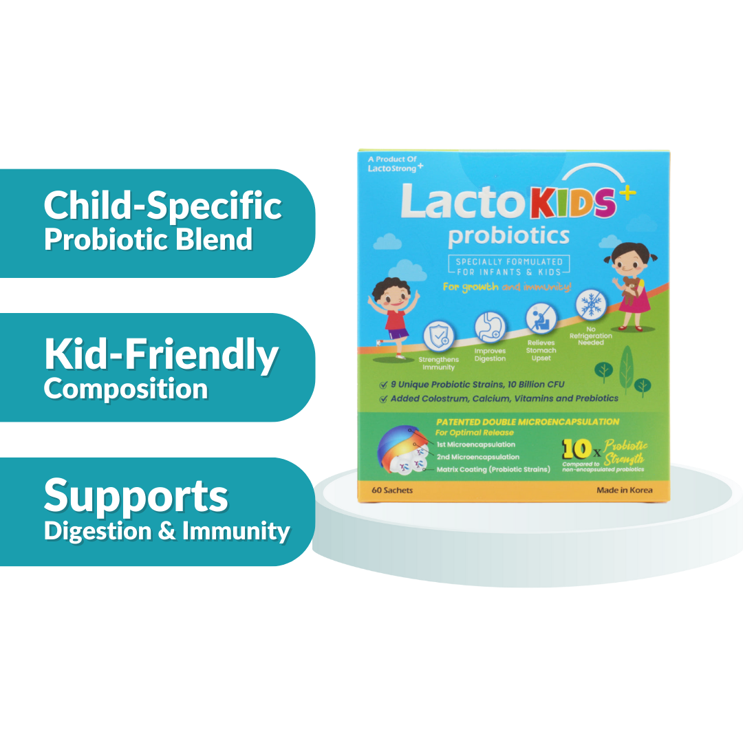 LactoKids+ Probiotics Sachets 60's