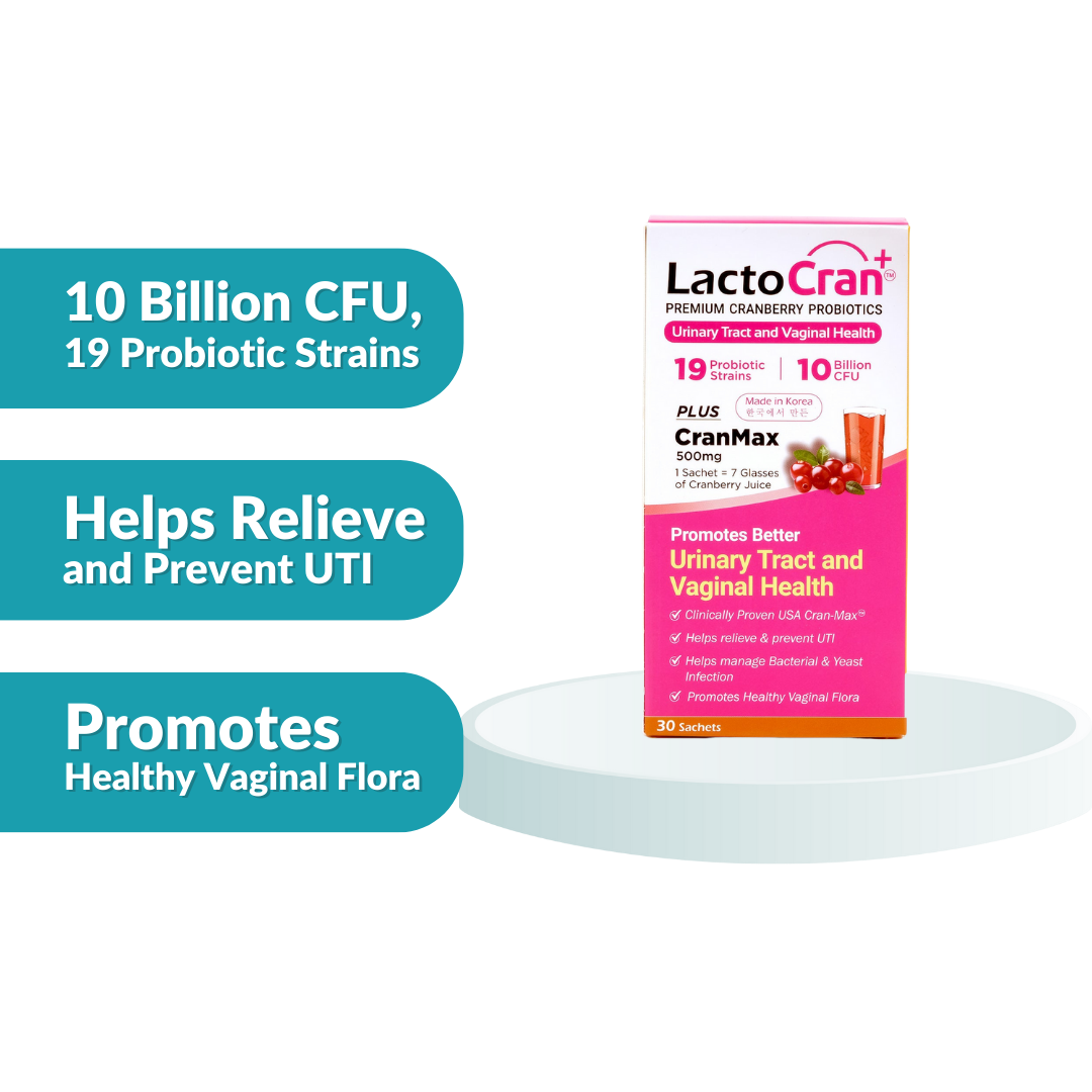 LactoCran+ Premium Cranberry Probiotics Sachet 30's