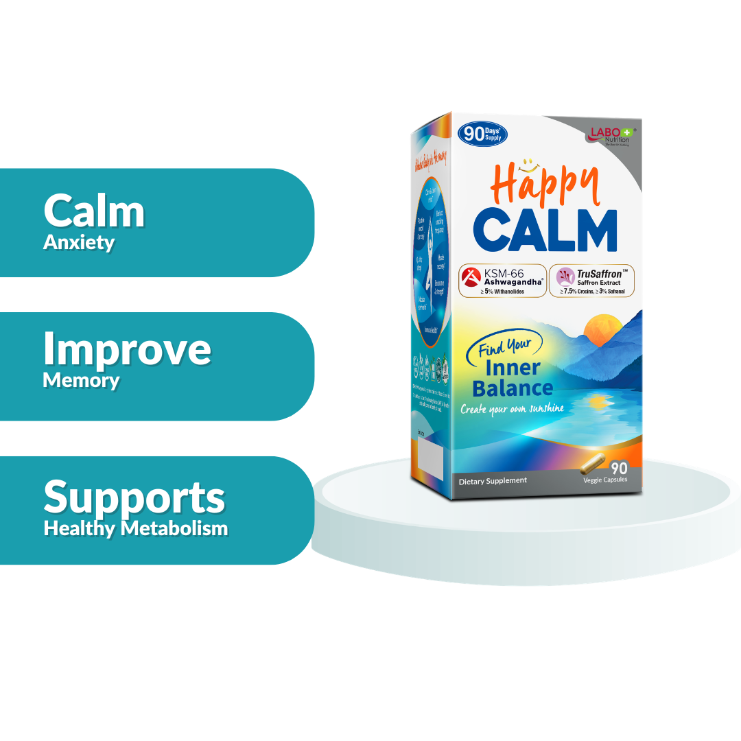 LABO Nutrition HappyCalm 90's