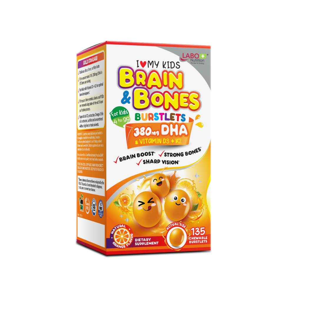 LABO Nutrition Kids Brain and Bone Burstlets 135's