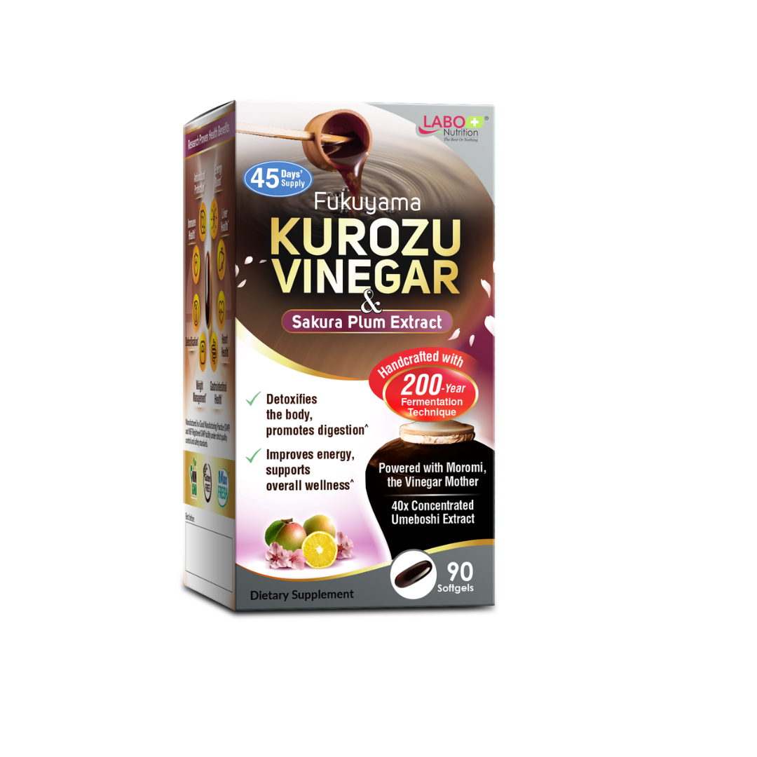 LABO Nutrition Kurozu Vinegar & Plum 90's