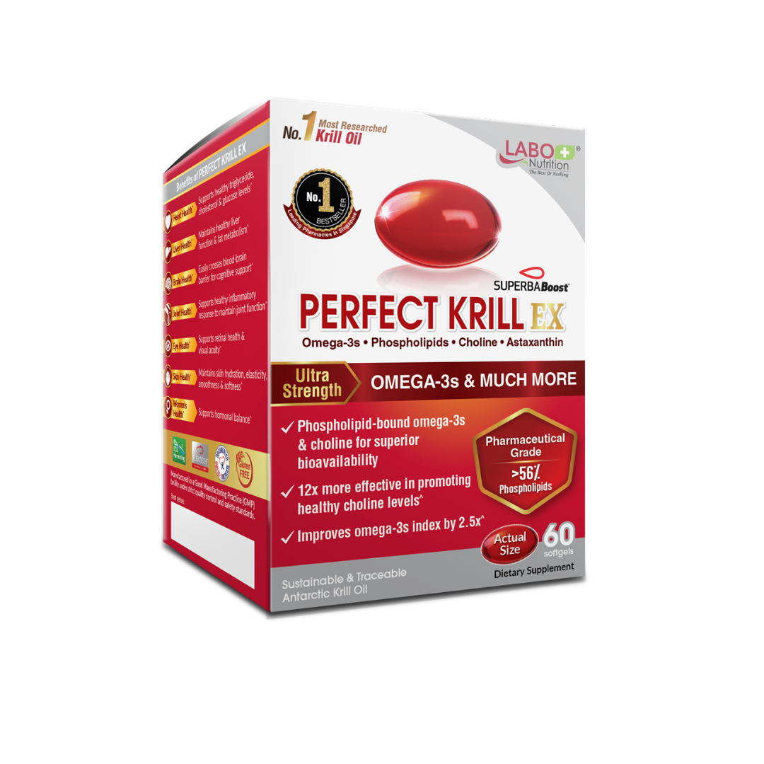 LABO Nutrition Perfect Krill 1000mg 60's