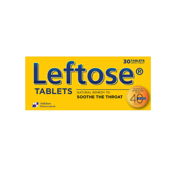 Leftose（溶菌酶盐酸盐）片 30 片装