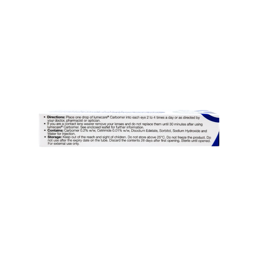 Lumecare Carbomer Eye Gel 10g