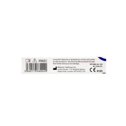 Lumecare Carbomer Eye Gel 10g