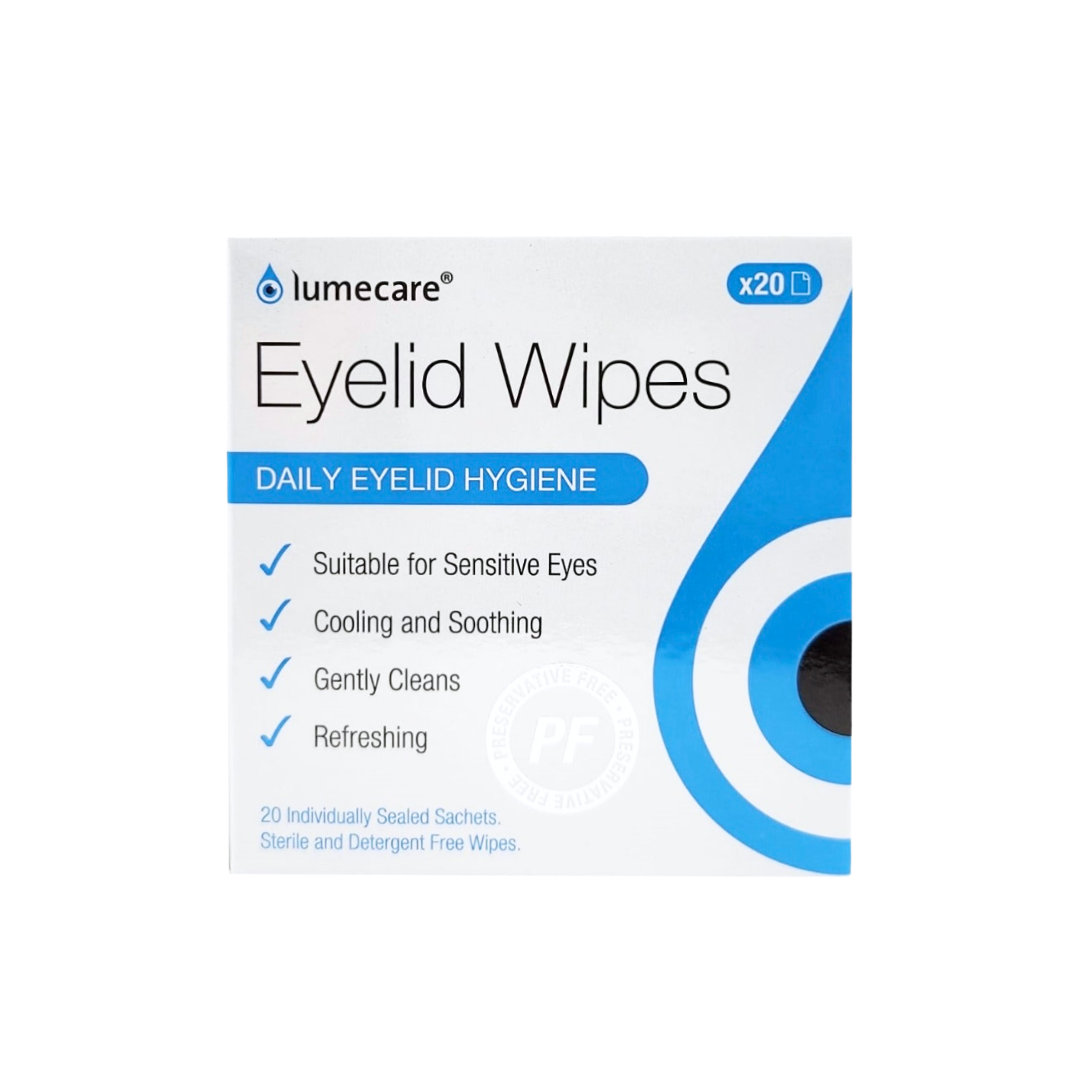 Lumecare 眼睑湿巾 20 片