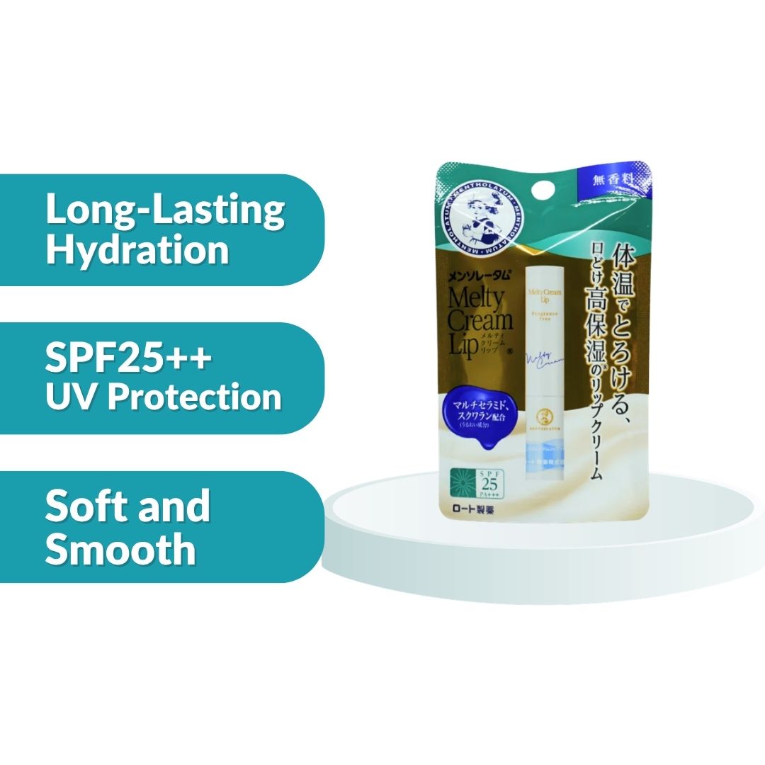 Mentholatum Melty Cream Lip Balm 2.4g