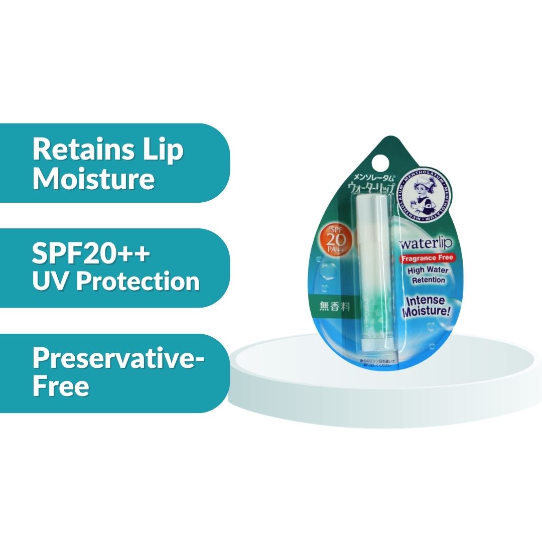 Mentholatum Water Lip Balm SPF 20 4.5g