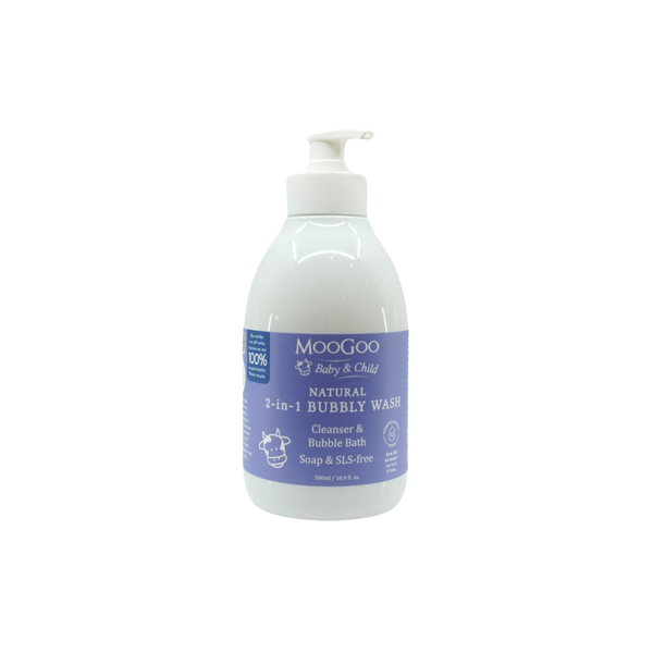 MooGoo 婴儿二合一泡泡沐浴露 500ml