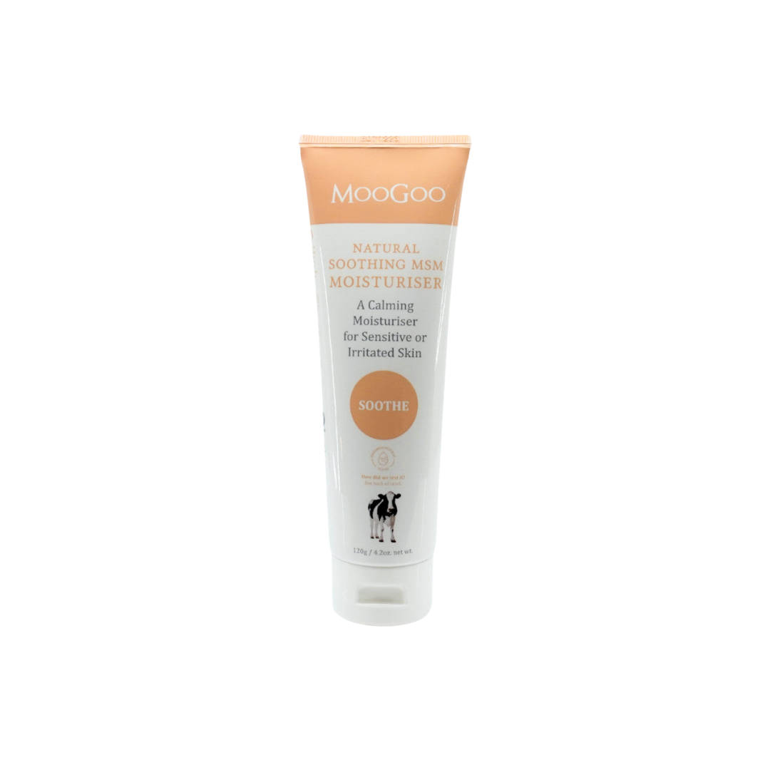 MooGoo Natural Soothing MSM Cream Moisturiser 120g
