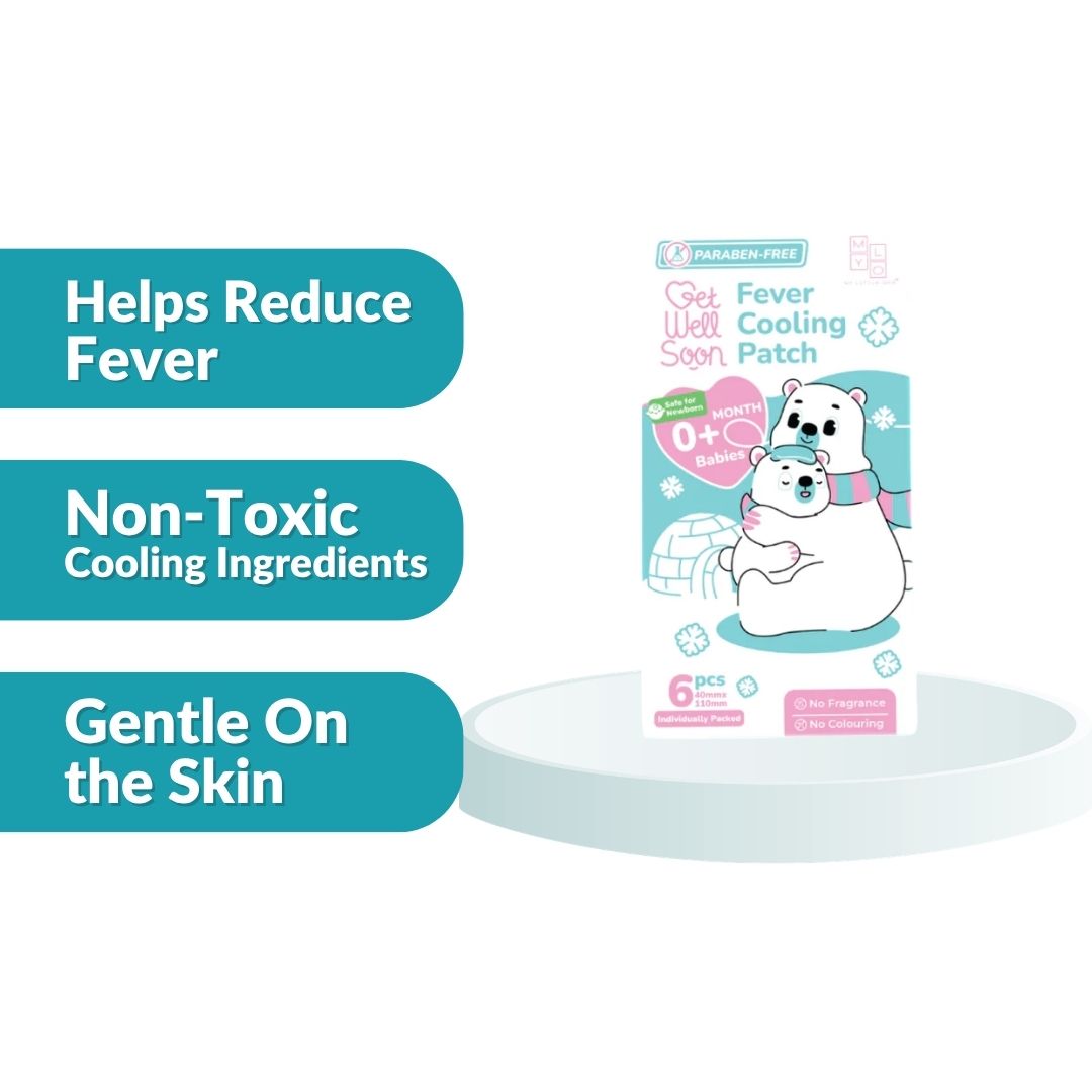 MyLO GWS Paraben Free Fever Cooling Patch 6's