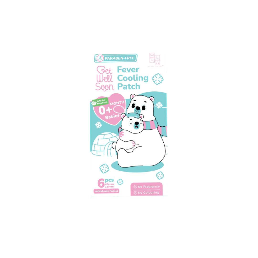 MyLO GWS Paraben Free Fever Cooling Patch 6's