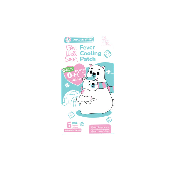 MyLO GWS Paraben Free Fever Cooling Patch 6's