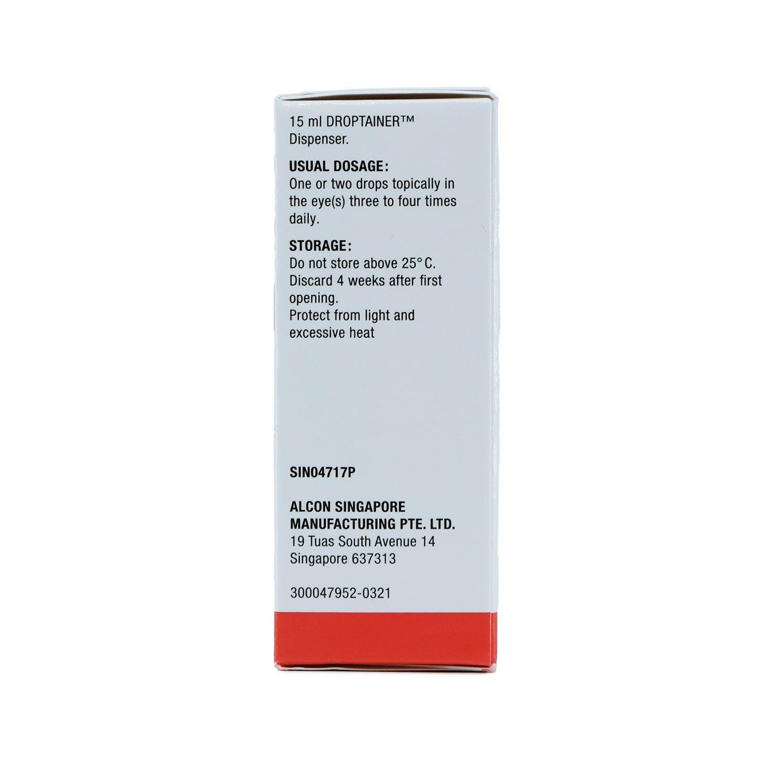 Naphcon A 眼药水 10ml