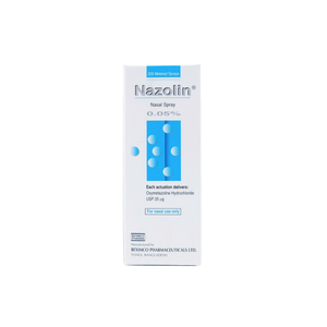 Nazolin Nazolin Oxymetazoline HCL 0.05% Nasal Spray – Glovida Pharmacy