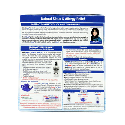 NeilMed Sinus Rinse Premixed Sachets 120's