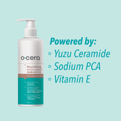 O'Cera Nourishing Body Wash 250ml